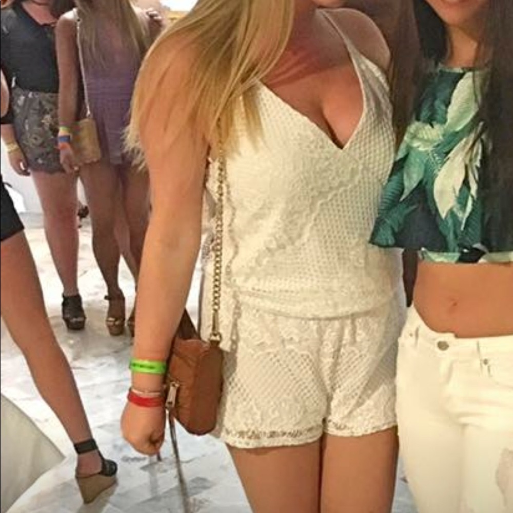 Gab & Kate white romper